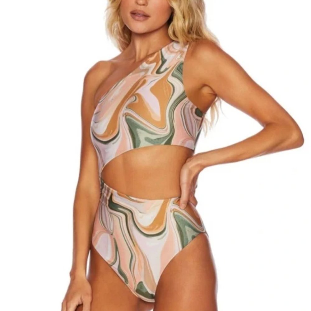 Beach Riot Marble One Piece